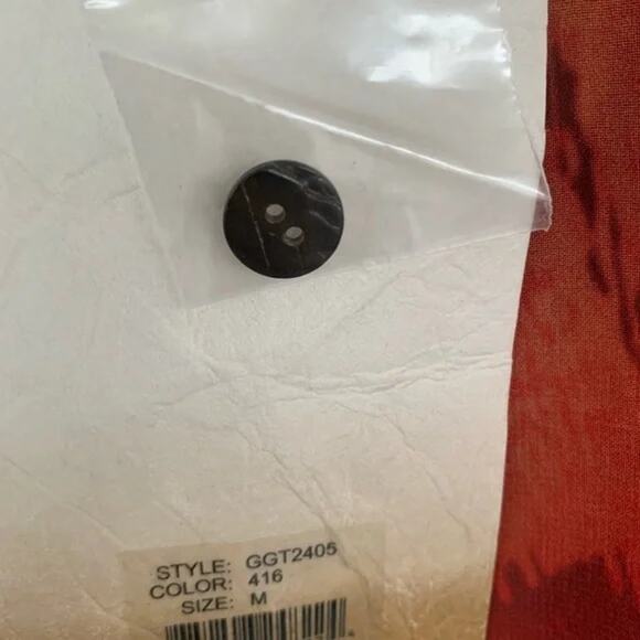 NWT - Da-Nang 100% Silk Flowy Printed Long Sleeve Button-Up Blouse Size: XS - Picture 8 of 8